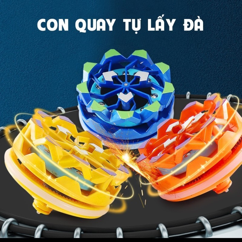 Con Quay Đánh Lửa Con Quay Nado Xẹt Lửa Vô Cực Spinner Phát Sáng Gyroscope Đồ Chơi Con Xoay Trẻ Em-Z