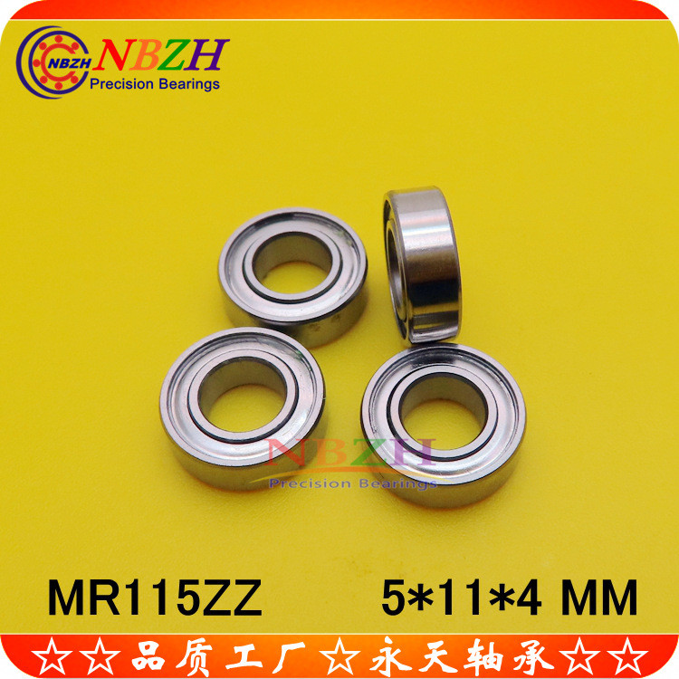 Vòng bi Mini bằng thép không gỉ SMR115 685W4 MR115-2RS L-1250 MR115ZZ 5 * 11 * 4 QRT5