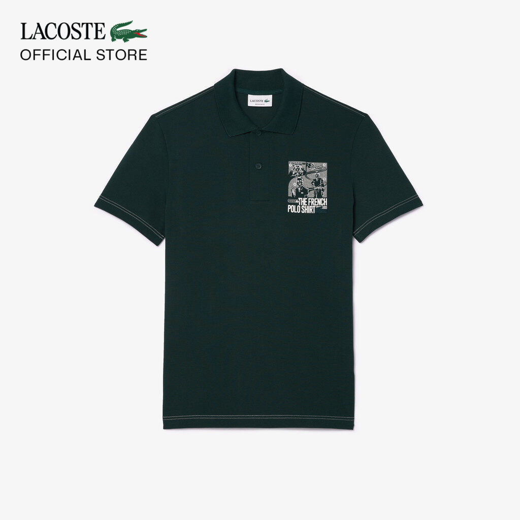 Áo Polo Lacoste Nam Movement In Hai Mặt