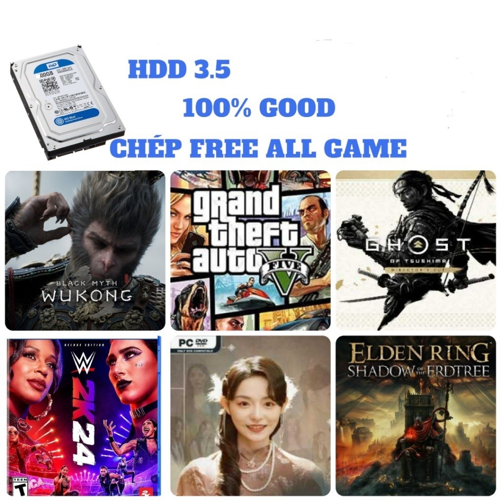 Ổ CỨNG GAME PC 250G/500g HDD 5400/7200 RPM 3.5 INCH  DÀNH CHO MÁY TÍNH ĐỂ BÀN PC