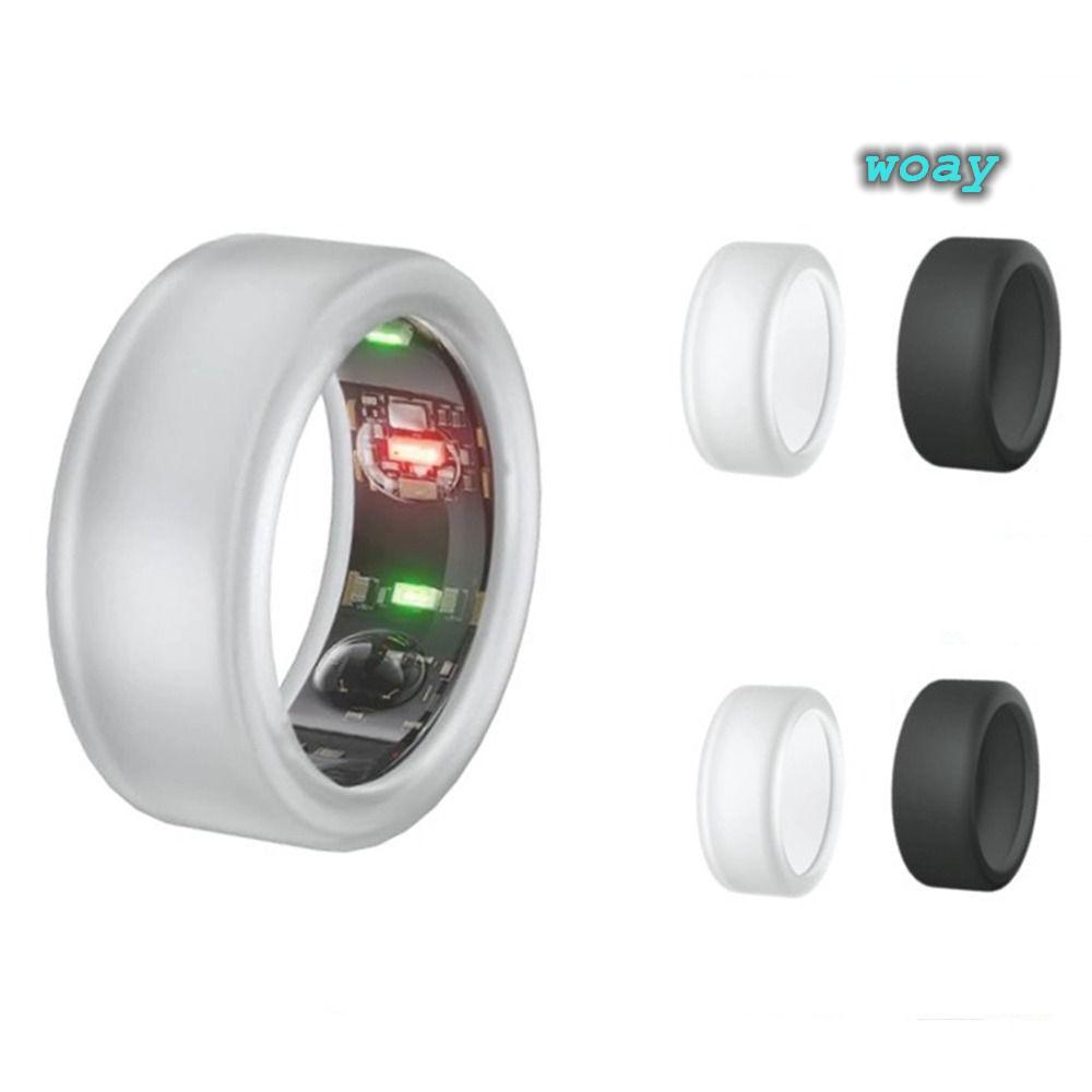 WOAY Silicone Ring Cover, Trang sức Sắp xếp Vỏ silicon bền để bảo vệ vòng Oura, Phụ kiện làm việc Vỏ