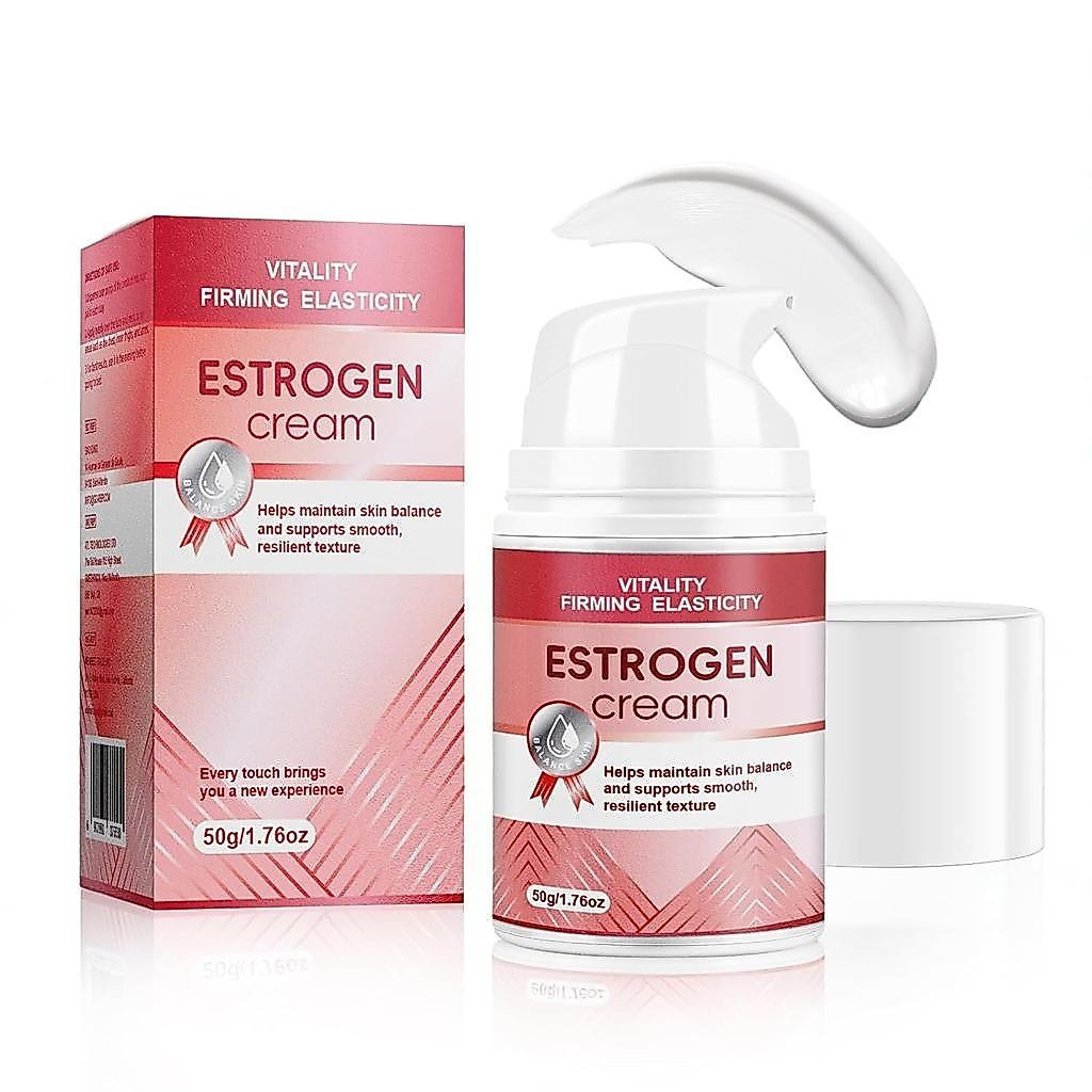 Estrogen, EstriolFace – HydratingMoisturizerwithBotanicalPeptides, Non-GreasyFormulaforRadiant – 1.7