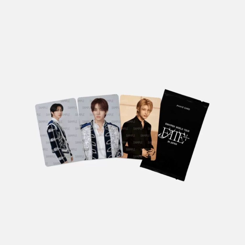 Enhypen World Tour fate Thẻ ngẫu nhiên Ngày Tour Thẻ ngẫu nhiên Polaroid