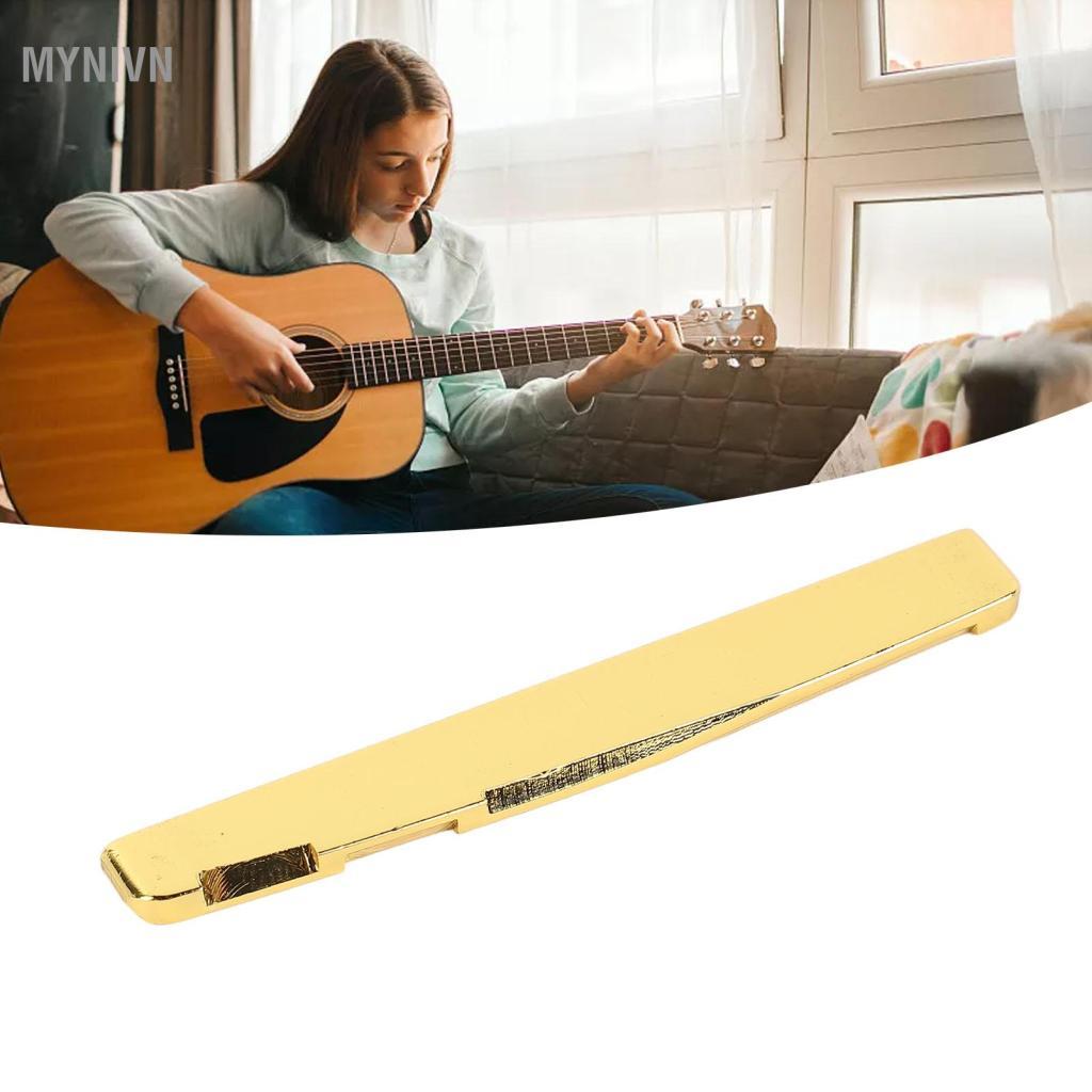 Mynivn Cầu Yên Đàn Guitar Acoustic Thay Thế Bằng Đồng Kim Loại Phụ Kiện Nhạc Cụ GL224 (1 Cái)