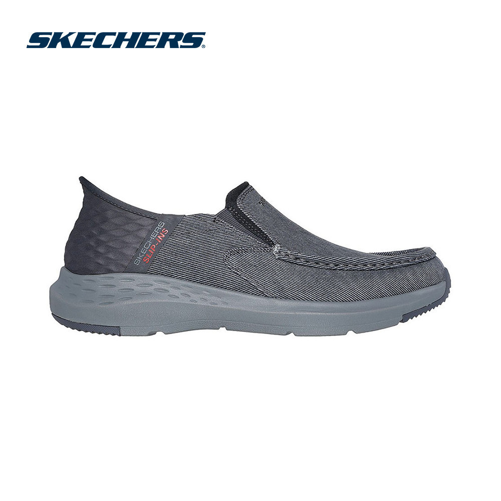 Giày Thể Thao Nam Skechers Slip-ins SKECHERS USA Parson Dewitt-204806-CHAR Air-Cooled Memory Foam On