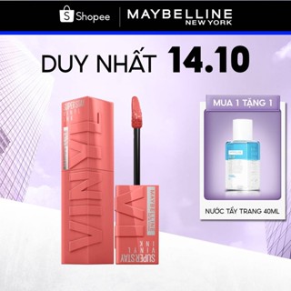 Son Bóng Bền Màu Nhẹ Môi Superstay Vinyl Ink Maybelline New York 4.2ml