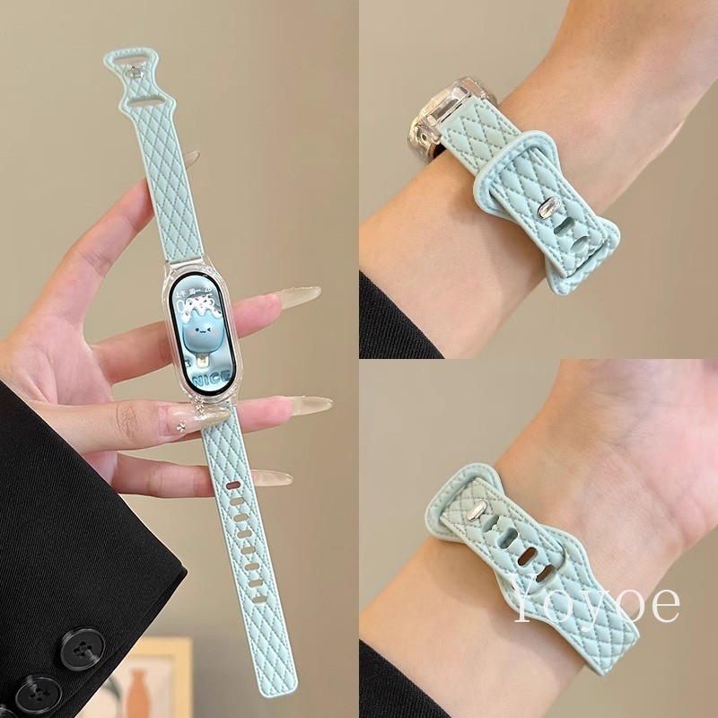 Dây Đeo Silicon Mỏng Cho Xiaomi Mi Band 10 9 8 7 6 5 4 3 Dây Đeo Thay Thế Cho Mi Band 10 9 Phiên Bản