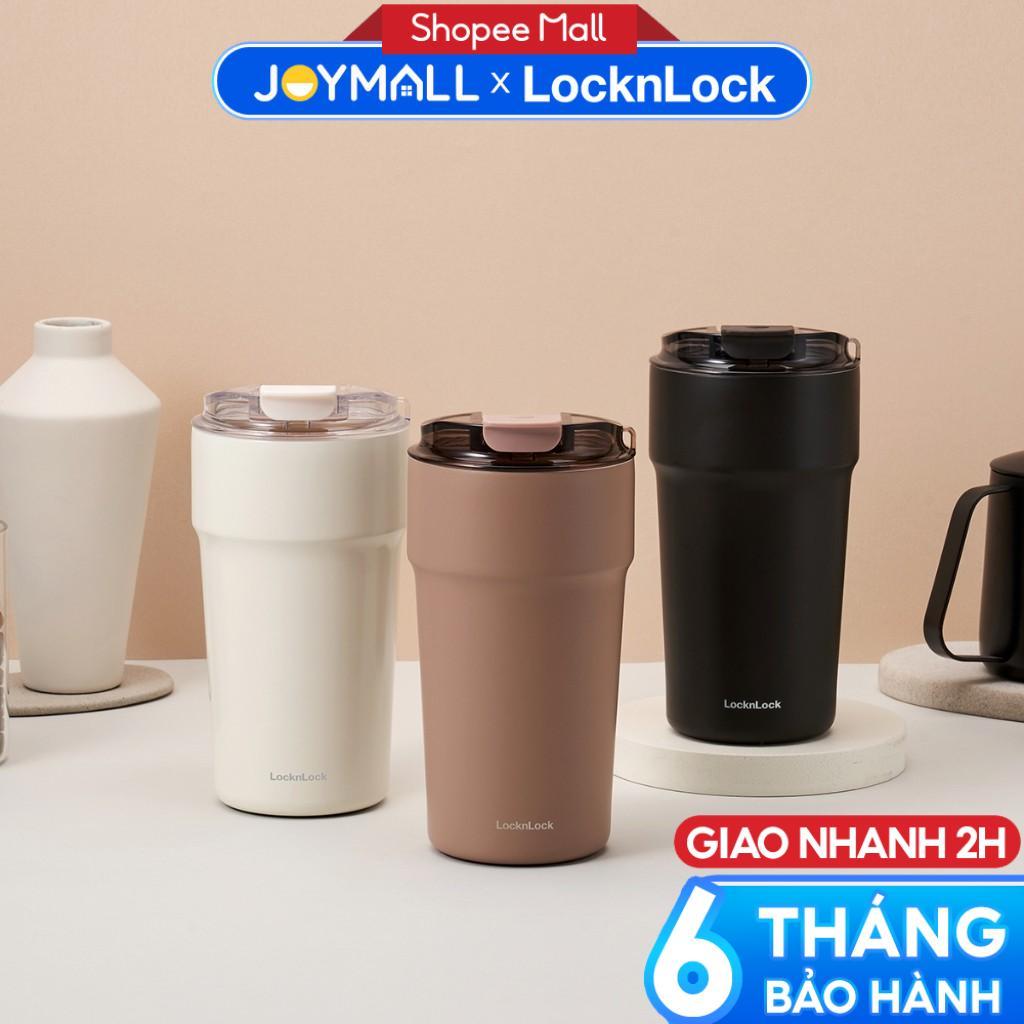 Ly giữ nhiệt LocknLock Metro Cafe Tumbler LHC4357 500ml, Hàng chính hãng, thép phủ sứ - JoyMall