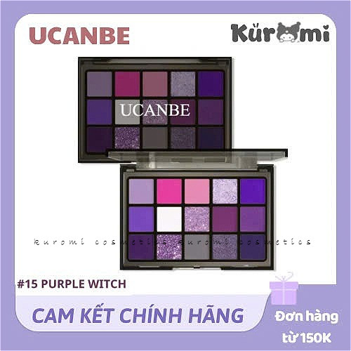 (TẶNG CỌ) UCANBE Bảng Phấn Mắt 15 Ô Ucanbe Cosplay UCANBE Nhiều Tone Màu Nghệ Thuật Cho Người Mới Bắt Đầu Chuyên Nghiệp | BigBuy360 - bigbuy360.vn