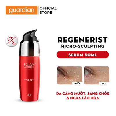 Tinh Chất Serum OLAY REGENERIST Dưỡng Da Căng Mướt, Sáng Khỏe & Hỗ Trợ Phục Hồi Dấu Hiệu Lão Hóa 50ML