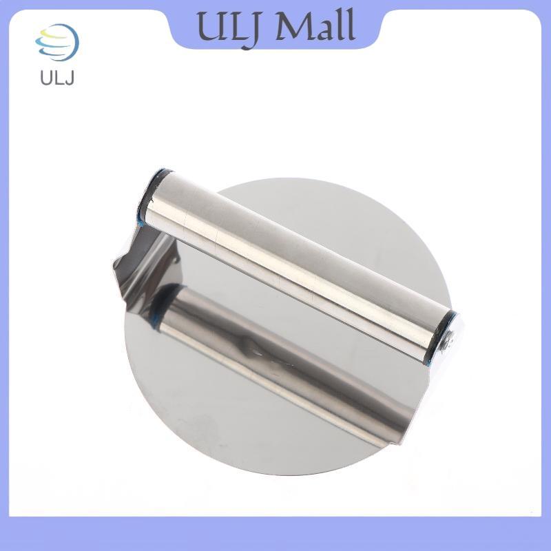 ULJ Thép không gỉ Smash Burger Press Hamburger Patties Meat Masher Khuôn ép thịt tròn cho các loại t