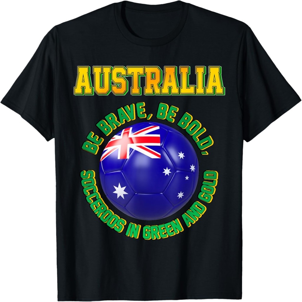 Áo thun Australia Slogan for Australian football team fans T-Shirt