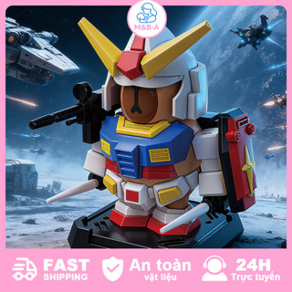 Capybara Gundam Mạnh Mẽ Cá Heo Gundam Mecha Cao Cấp,Bộ Đồ Chơi Mô Hình Từ Tính Lắp ráp Mecha,Đồ chơi trẻ em