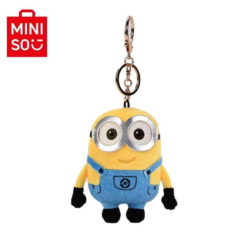 [MINISO] MINISO Minion Series Sang Trọng Búp Bê Mặt Dây Chuyền Hoạt Hình Dễ Thương Túi Búp Bê Trang 