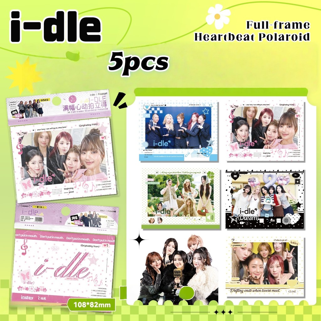 1-13 Chiếc IDLE SYNCOPATION Động Lực Lomo Cards YUQI PPMQ CHÚNG TÔI LÀ Light Stick CITY of SENSE Ngư