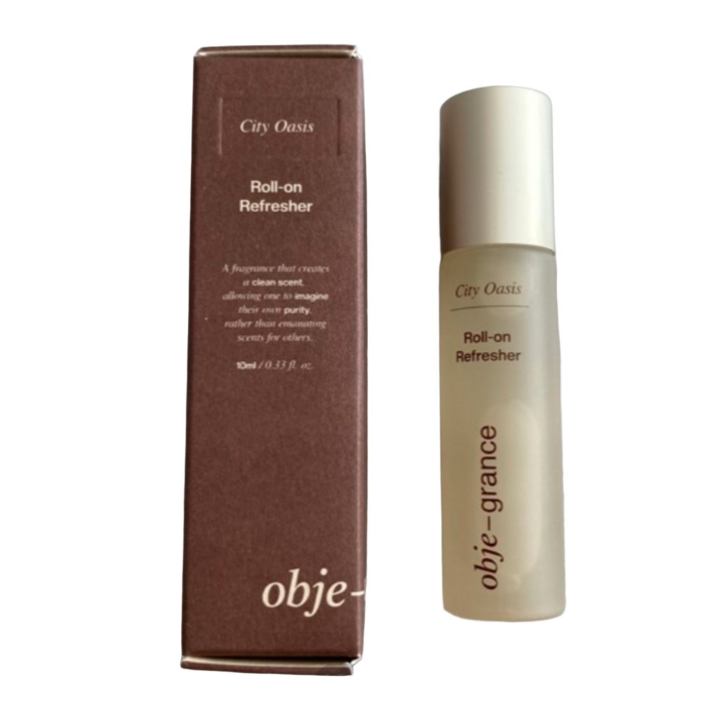 [objegrance] Dầu thơm toàn thân City Oasis Roll-on Refresher, 10ml, 1pc / Dầu cơ thể Hàn Quốc / Hươn