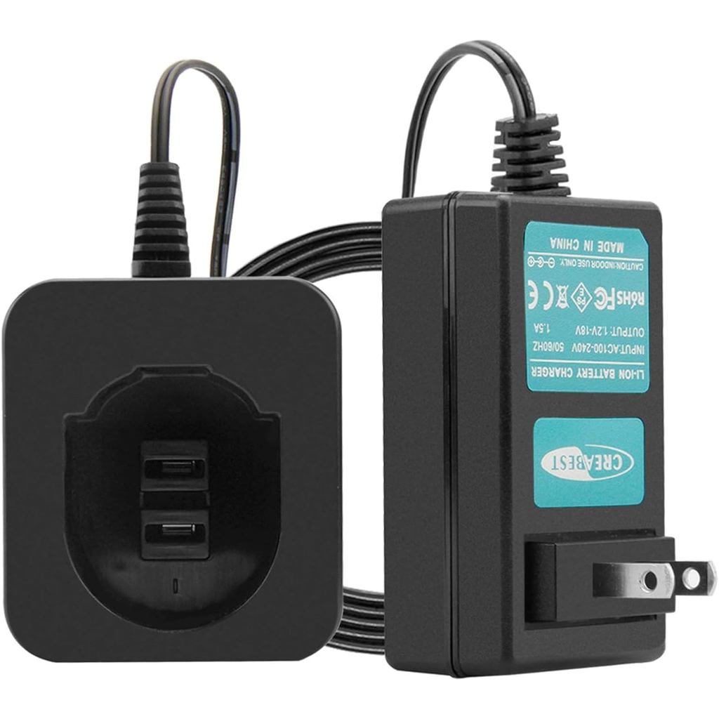 CREABEST Mới 1.2V-18V DW9062 Sạc Pin Tương Thích Với Dewalt 7.2V 12V 14.4V 18V Ni-MH / Ni-CD Pin DW9