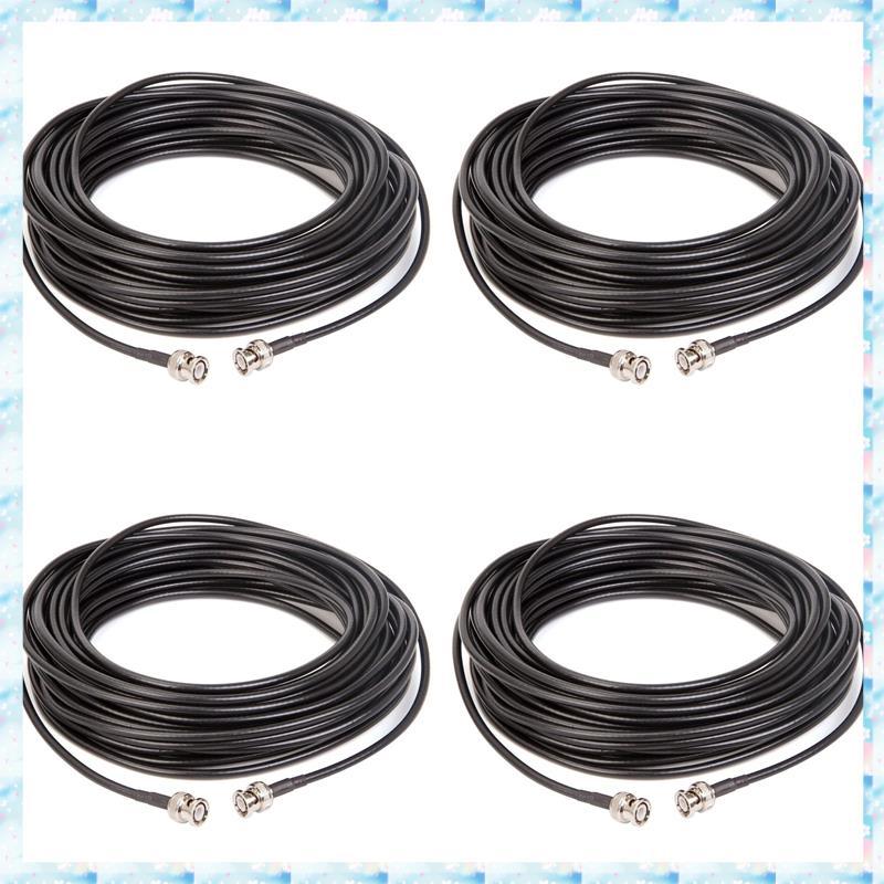 [R Q M U] 4 Cáp Nối Dài BNC 5 Mét RG-58 BNC Nam Sang BNC Nam Cáp Đồng Trục Rg58A / U 50Ohm Adapter C