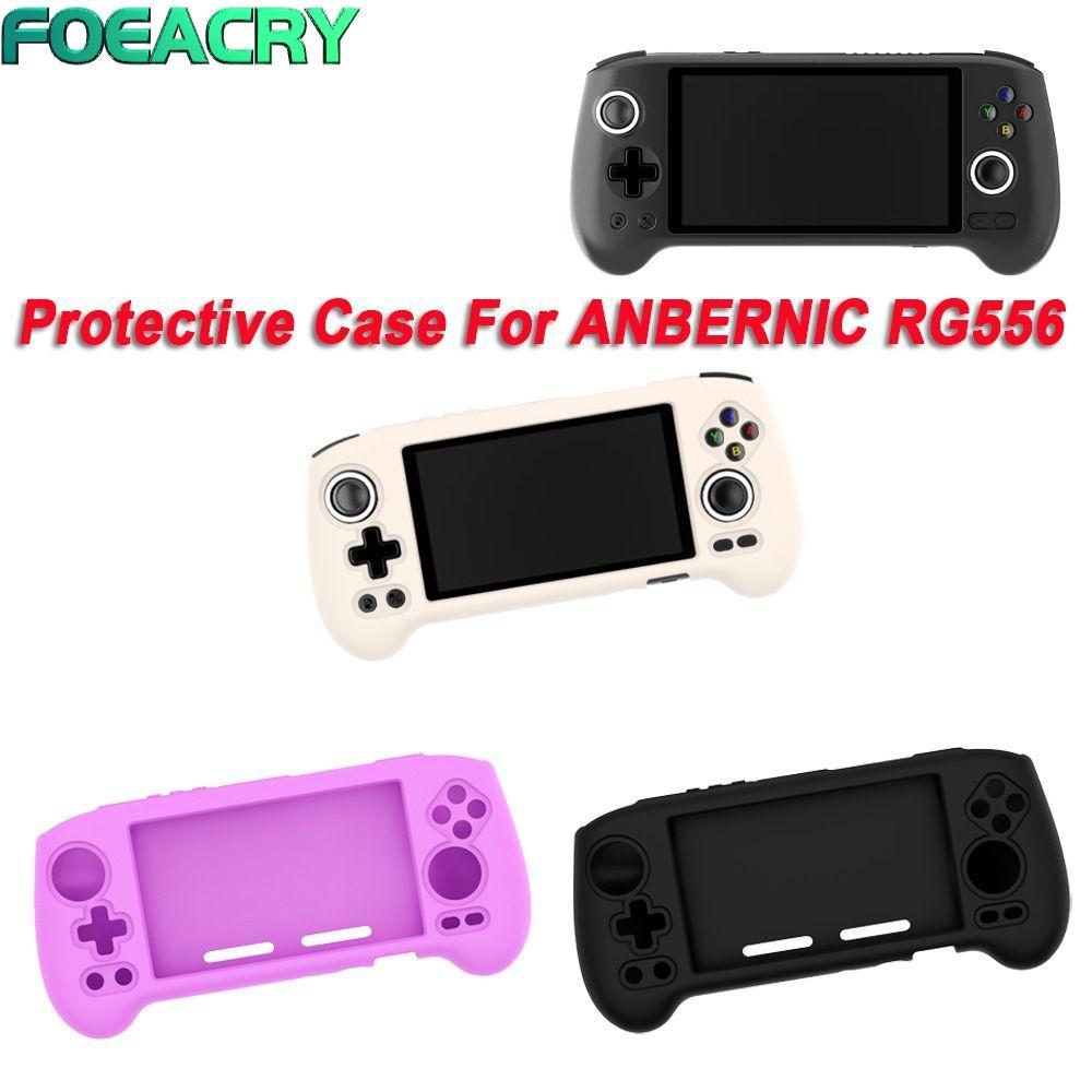 Vỏ bảo vệ silicon FOEACRY, Máy chơi game cầm tay chống sốc, Phụ kiện chống trầy xước bằng silicon Vỏ