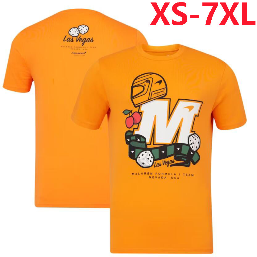 2026 Áo thun ngắn tay Unisex F1 mới + F1 McLaren Racing Team Jersey