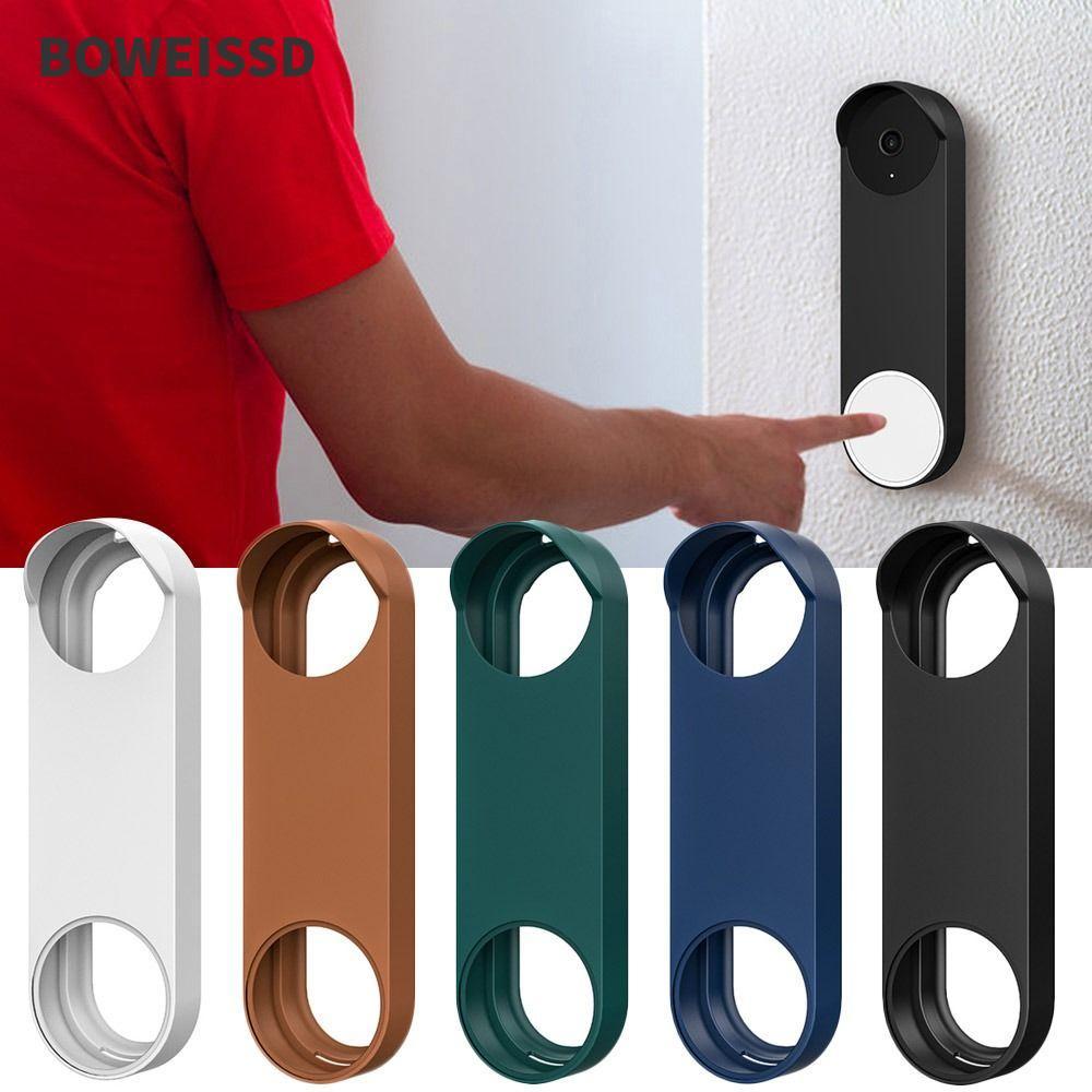Phụ kiện nắp chuông cửa BOWEISSD cho Google Nest Vỏ bảo vệ bền cho Google Nest