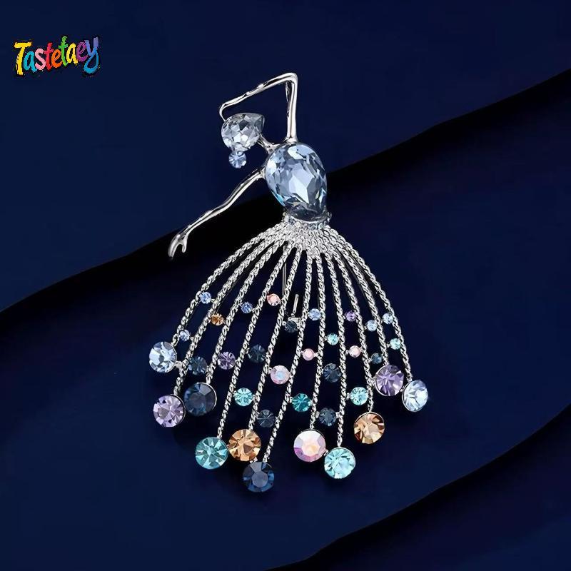 Tasty 1 Cái Dễ Thương Ngọt Ngào Chân Nhiều Màu Sắc Kim Cương Giả Ba Lê Cô Gái Trâm Cài Cho Nữ Tính K