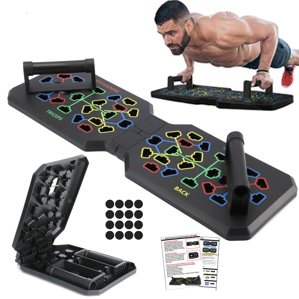 Push-Up Fitness Board Bracket Di động Tập thể dục tại nhà Thiết bị tập thể dục ngực Abs