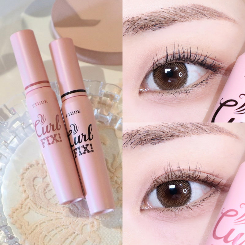 Hàn Quốc Hàn Quốc ETUDE ETUDE Nhà ETUDE Uốn Sửa Chữa Mascara Chống Thấm Nước Uốn Dài Không lem Mới