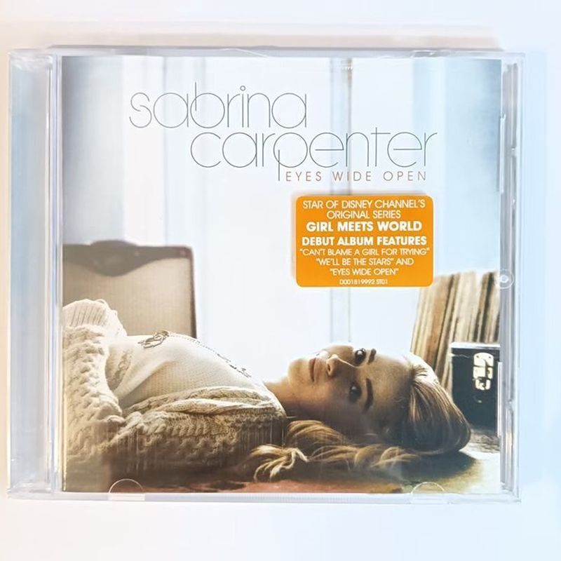 Sabrina Carpenter Eyes Wide Open European American Đĩa CD Chính Hãng 7.130