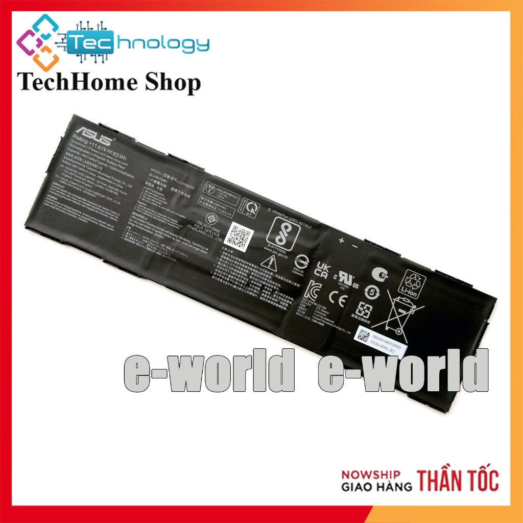 Pin Laptop Asus C31N2205 Chromebook vibe CX34 Flip CX3401FBA CM3401FFA CM3401-R3128BL