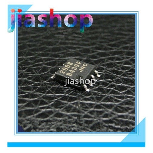 10 Cái NJM2068M SOP-8 JRC2068 2068M 2068 SOP8 Bộ Khuếch Đại Hoạt Động Kép IC Mới Trên Jiashop