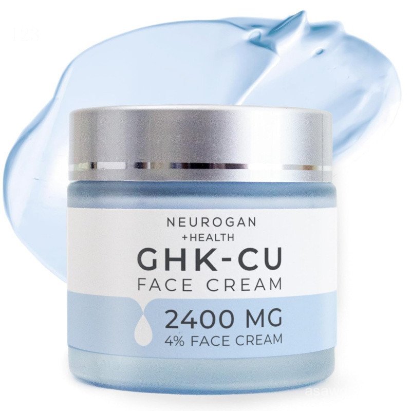 Kem dưỡng da mặt Neurogan GHK-Cu Copper Peptide | 4% Peptide để làm săn chắc da & dưỡng ẩm sâu | Kem