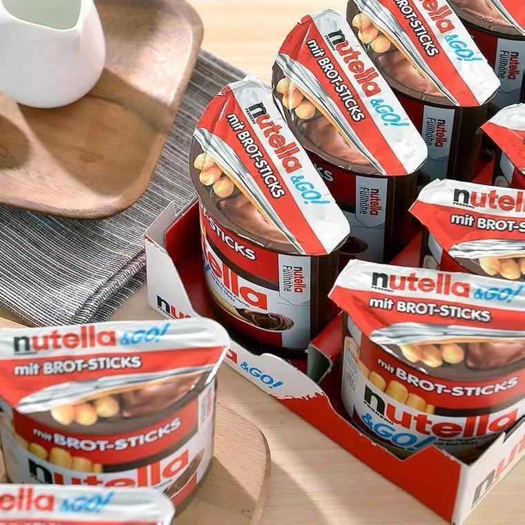 Hàng sẵn có Vận chuyển nhanh Ý Nutella Nutella Biscuit Bar Ngón tay Bánh quy Sốt sô cô la Đồ ăn nhẹ 