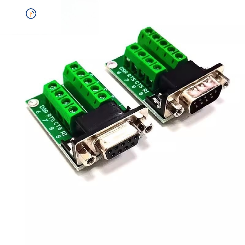 Rs232 Turn Terminal Cổng nối tiếp Turn Terminal DB9 Turn Terminal DB9 Connector