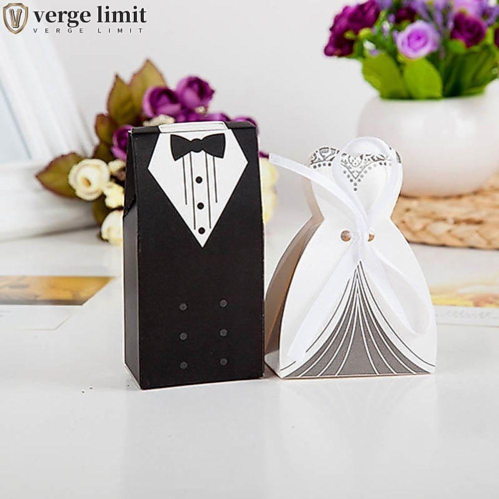 VERGE LIMIT Tiệc Cưới 50 Chiếc Tuxedo Dress Case Groom Bridal
