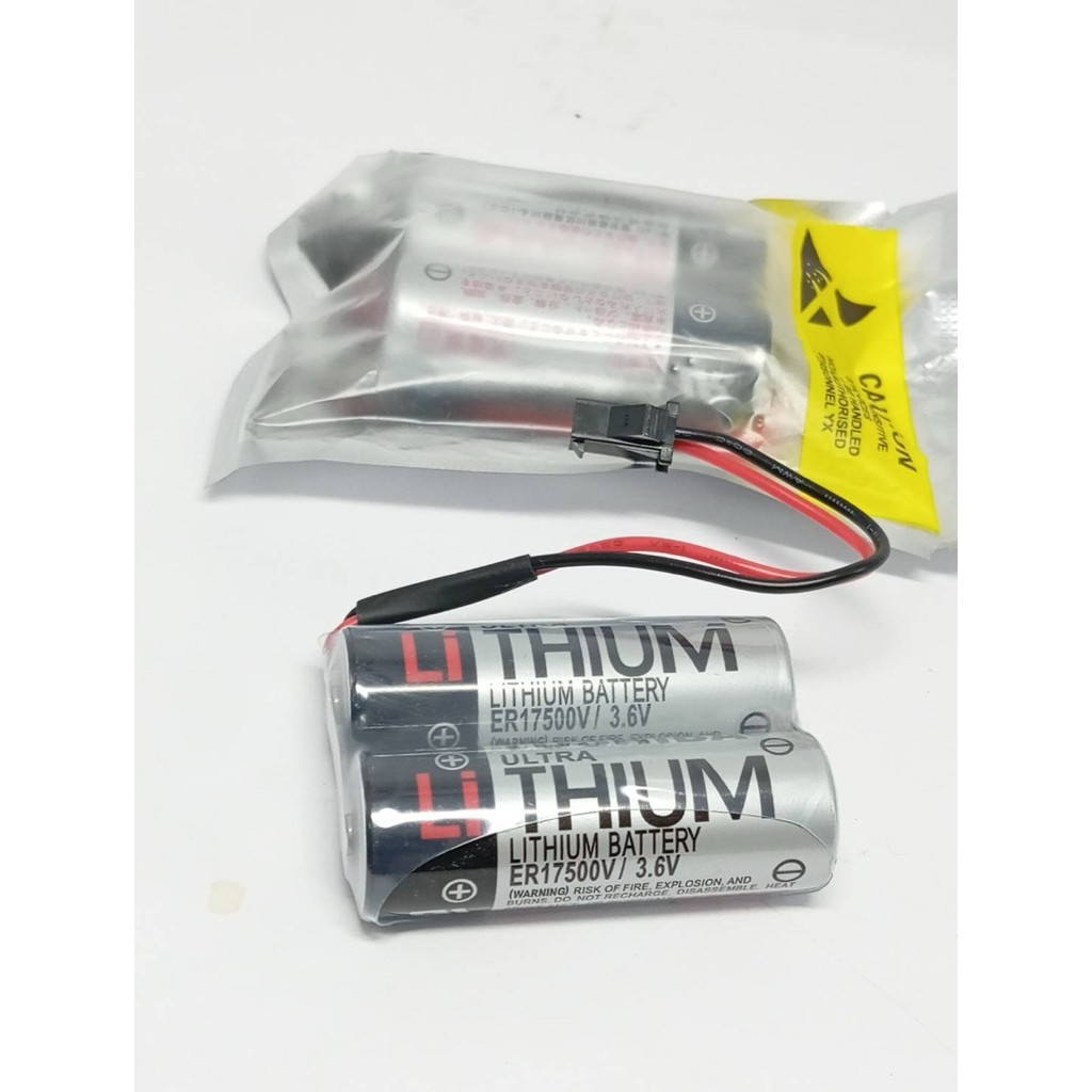 ER17500 Gói Đôi Cắm Máy Bay PIN LITHIUM ER17500V / 3.6V Cánh ER17500V / 3.6V Giao Hàng Nhanh