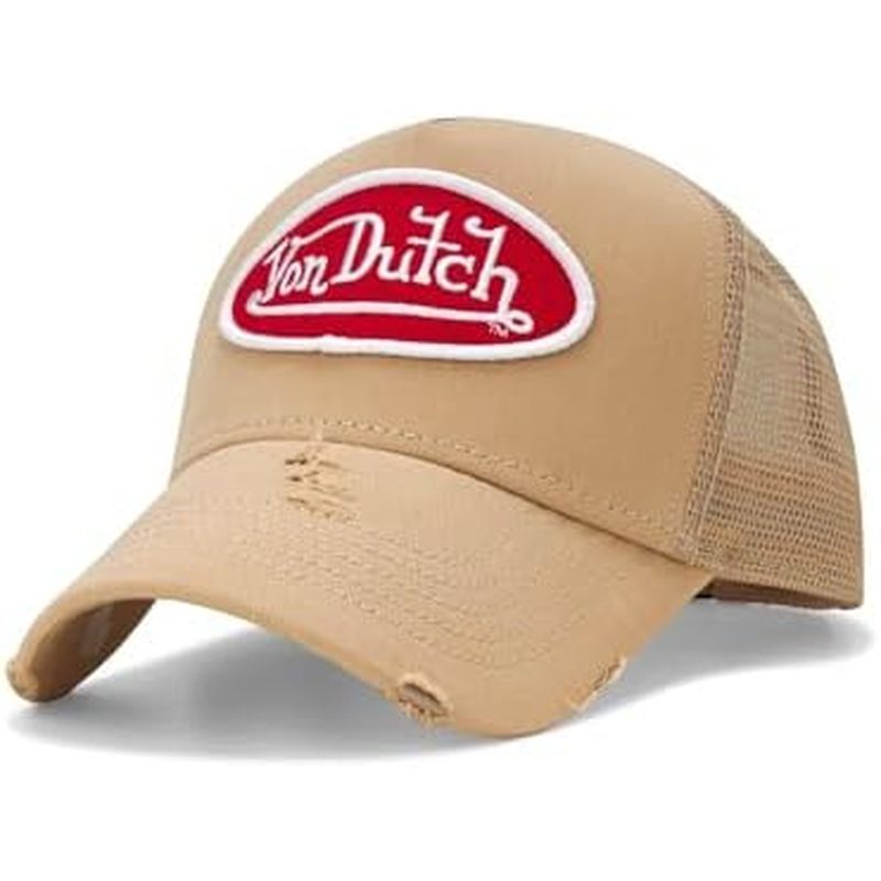 Mũ Trucker Von Dutch Uni - Mũ bóng chày Snapback màu trơn cổ điển cổ điển dành cho nam & Phụ nữ.