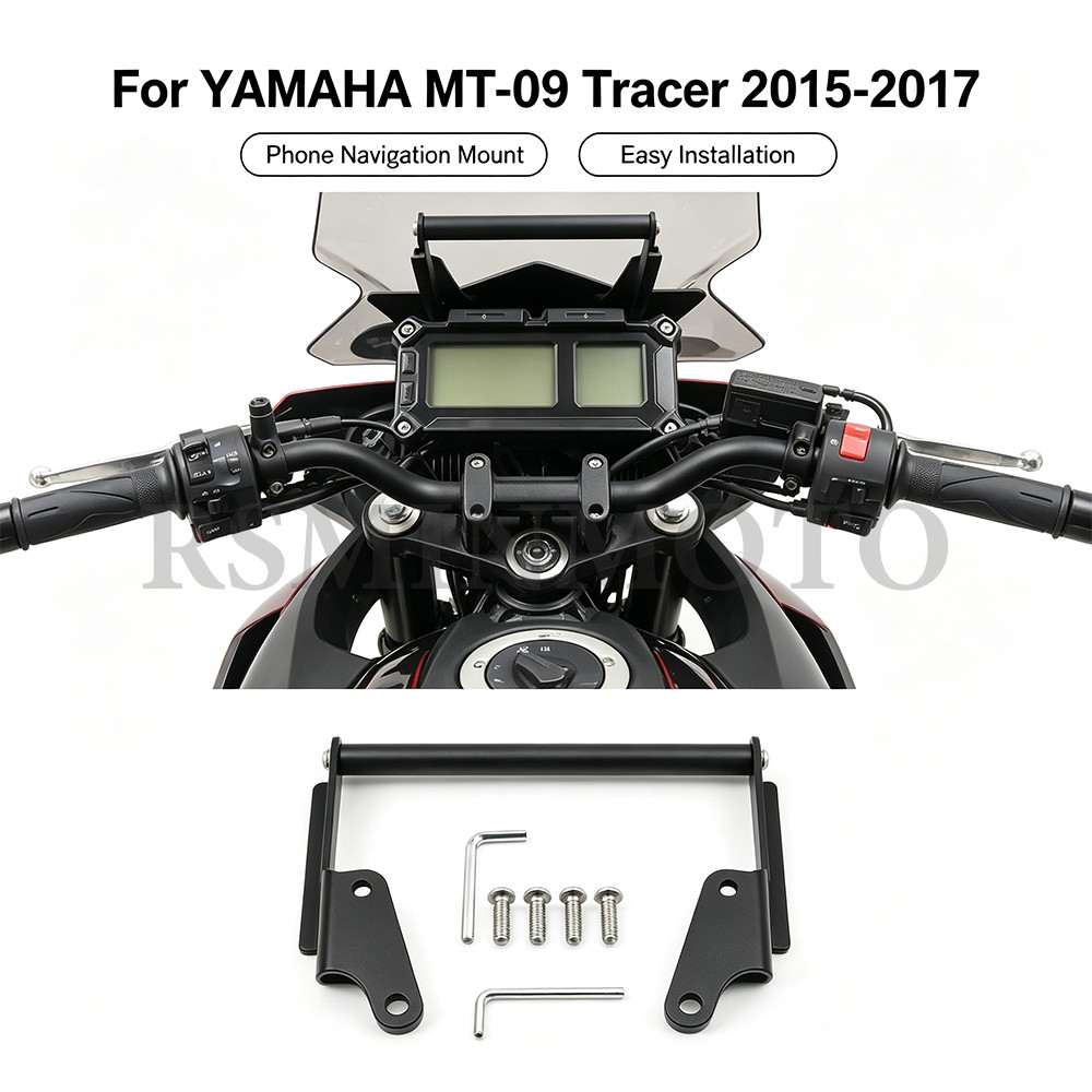 Xe Máy Thông Minh Điều Hướng Điện Thoại Gắn Gắn Giá Đỡ Adapter Cho YAMAHA MT-09 Tracer 900 FJ-09 FJ0
