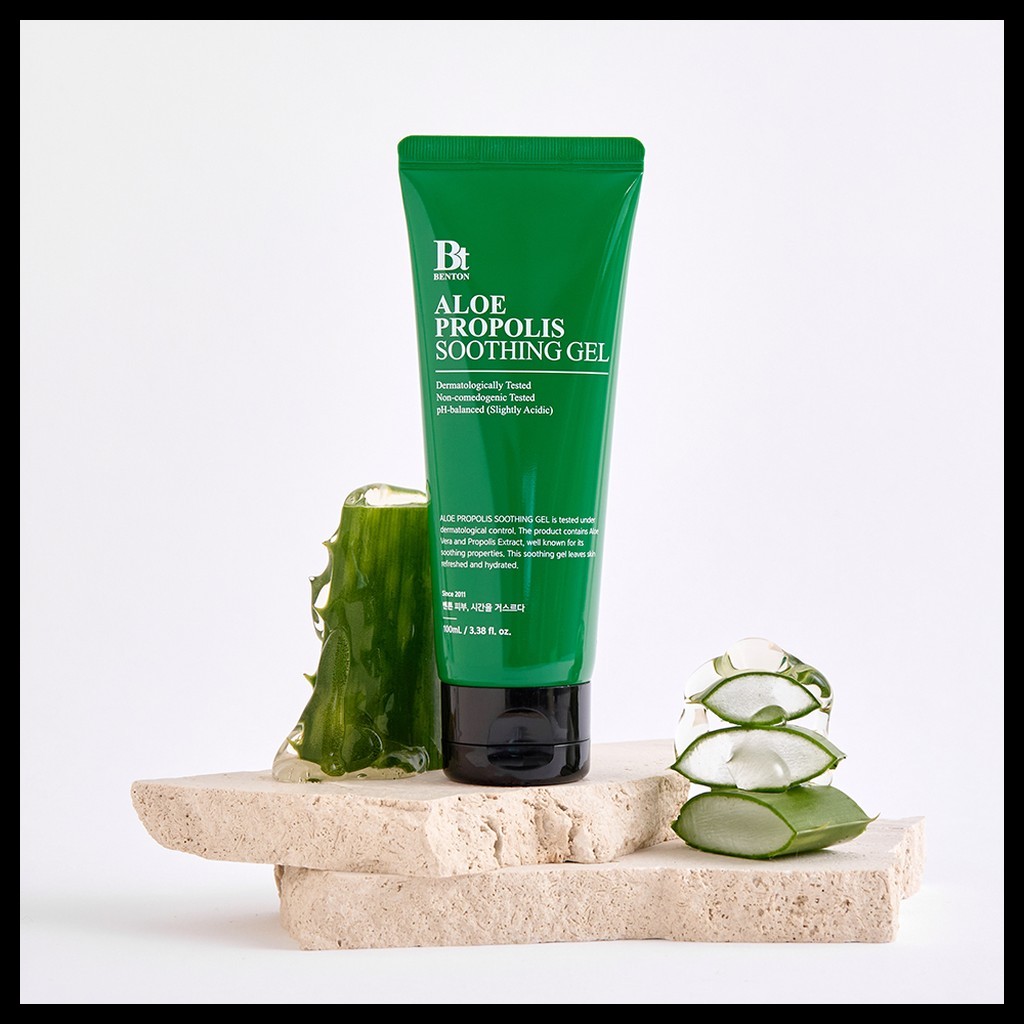 BENTON [BONTON] Gel làm dịu nha đam 100ml | Gel làm dịu nha đam + keo ong Hàn Quốc | Chăm sóc làm dị