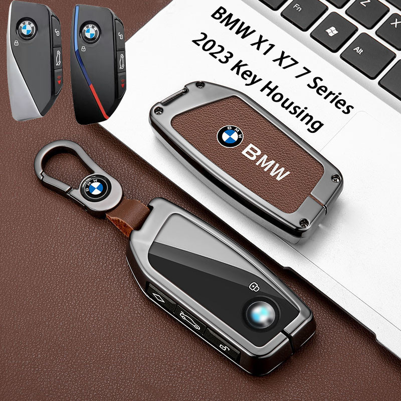 Bộ chìa khóa hợp kim kẽm BMW BMW X1 X7 7 Series U11 U12 2023 Vỏ bảo vệ chìa khóa Xe mới