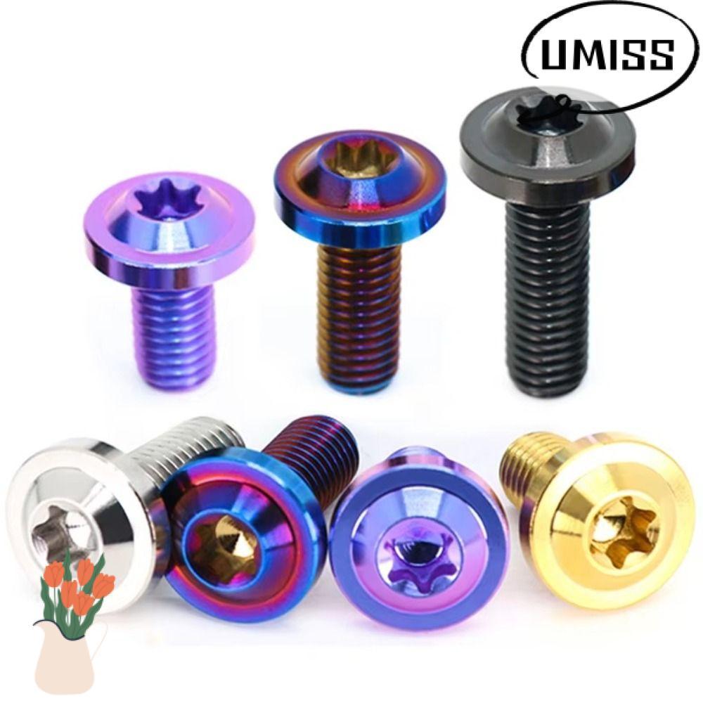 Bu lông titan UMISS, M6x20 với vít đầu Torx, Vít titan M6x15 M6x10