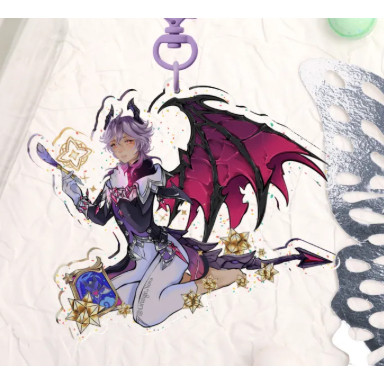 Durin - Genshin impact - Glitter Acrylic Keychains Mua Decor Shop
