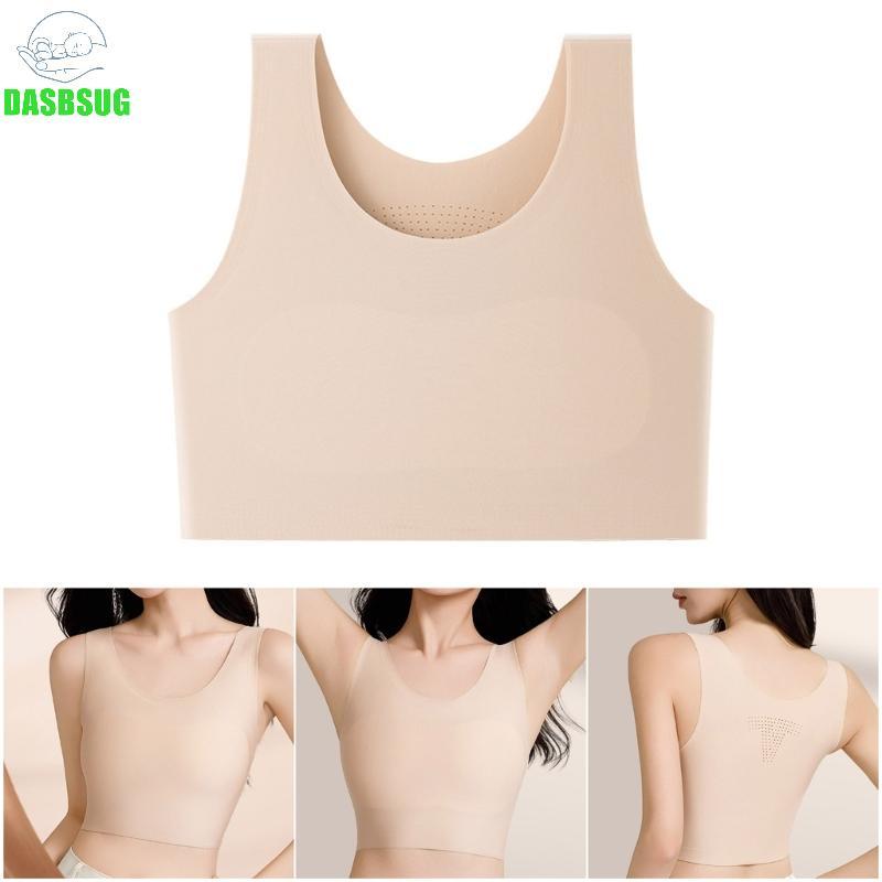 DASBSUG Traceless Bralette Ngực Binder Transgender FTM Binder Tran Breast Binder Bra