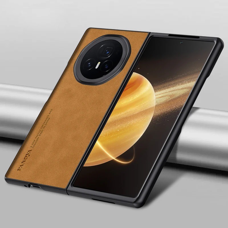 Dành Cho Honor Magic V6 V5 Ốp Lưng Fluff Cortex Họa Tiết Vintage Business Cover Honor Magic V5 V6 Ốp