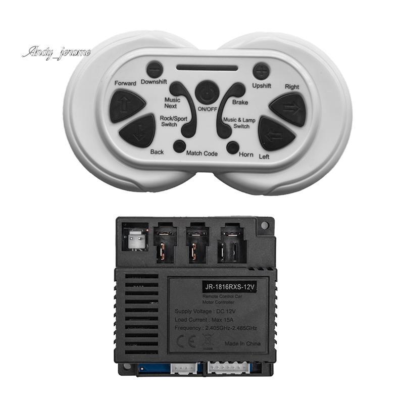 JR1816RXS JR-1816RXS Trẻ Em Xe Điện Điều Khiển Từ Xa Và Thu Trẻ Em Xe Điện Phụ Kiện Thay Thế Cho Trẻ