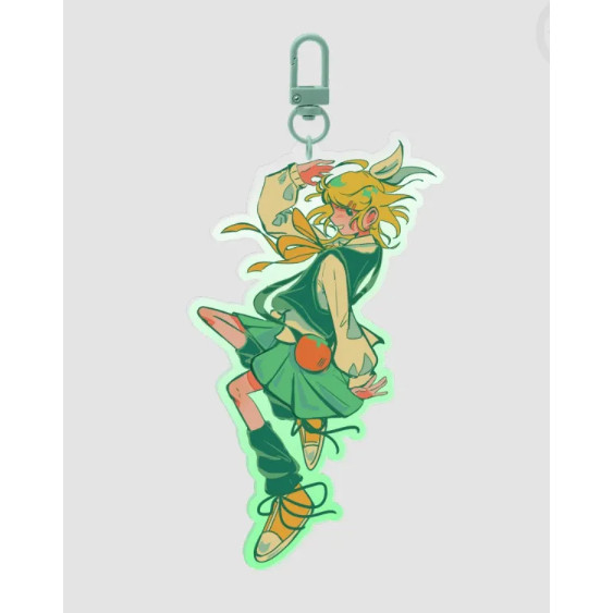 KAGAMINE RIN Acyrlic Keychain giong decoshop