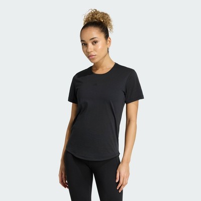 adidas Gym & Training Áo Thun Yoga Essentials Nữ Đen JM4479