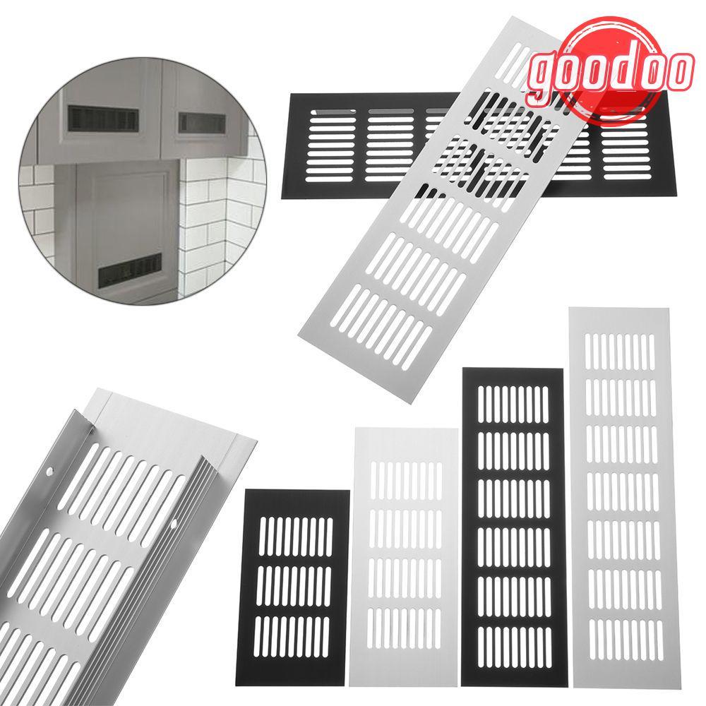 GOODOO Air Vent Decor Nhà Bền Tủ Quần Áo Phụ Kiện Louver Hợp Kim Nhôm Thông Gió Lưới Tản Nhiệt