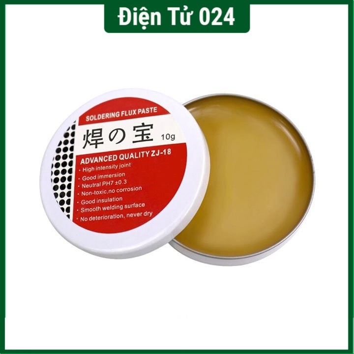 Mỡ hàn thiếc Soldering Flux Paste ZJ-18 hỗ trợ hàn mạch
