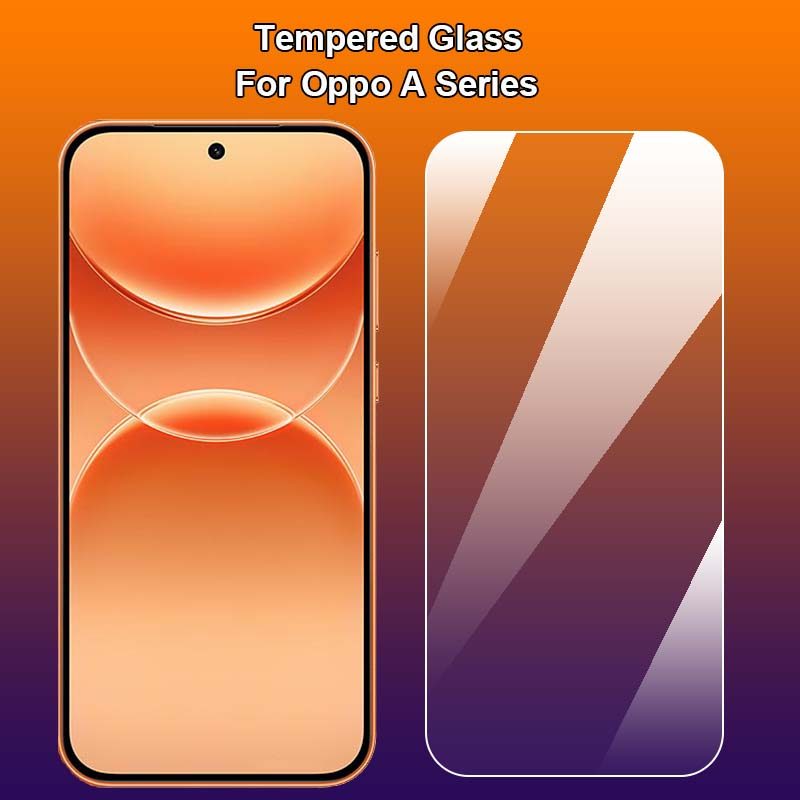 Tương Thích Cho Oppo A7 A6x A6 A5 A5x A3 A3x A2 A2x A1 A1x Pro Max Kính Cường Lực Trong Suốt 9H 2.5D